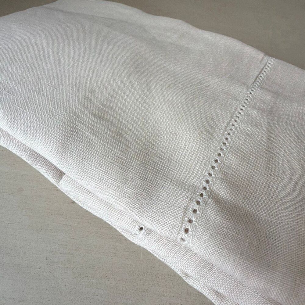 Company Store Legends Hotel Relaxed Linen Shams, Parchment, Standard (Set of 2) - Picture 8 of 11
